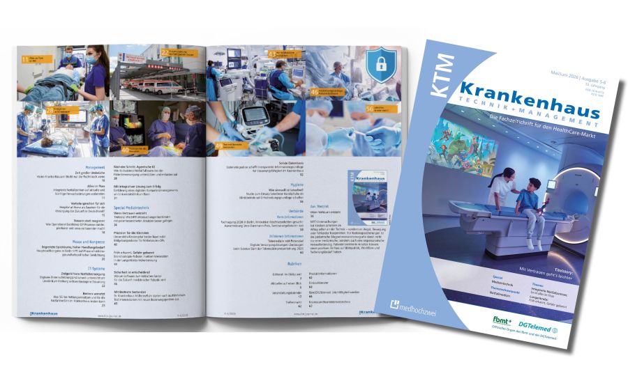 KTM Krankenhaus Technik   Management Cover und Inhaltsverzeichnis